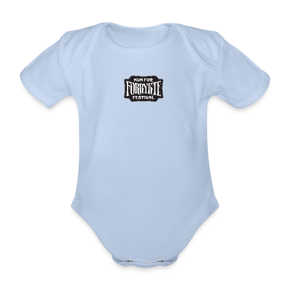 KFFF Logo Babybody | Organic Cotton - sky