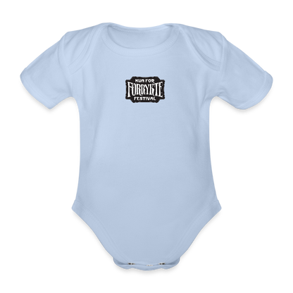 KFFF Logo Babybody | Organic Cotton - sky