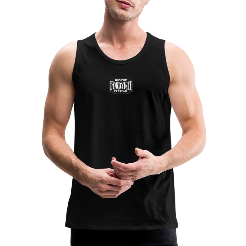 KFFF Logo Premium tanktop | Herre - sort
