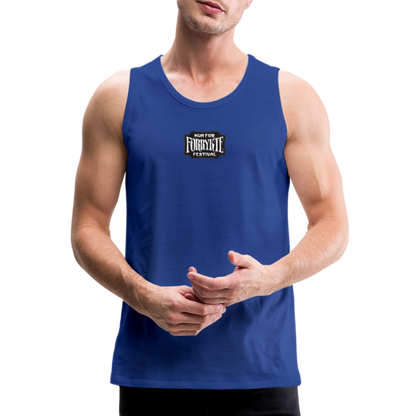 KFFF Logo Premium tanktop | Herre - kongeblå