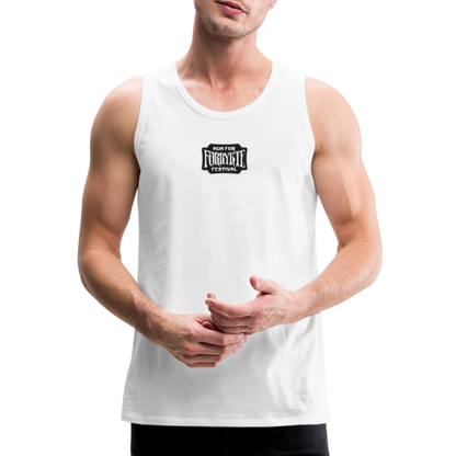 KFFF Logo Premium tanktop | Herre - hvid