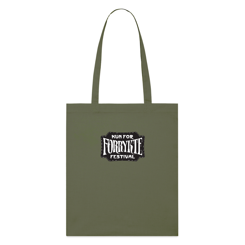 KFFF Logo Tote | Økologisk mulepose - khaki
