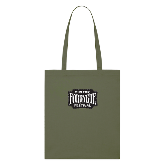KFFF Logo Tote | Økologisk mulepose - khaki