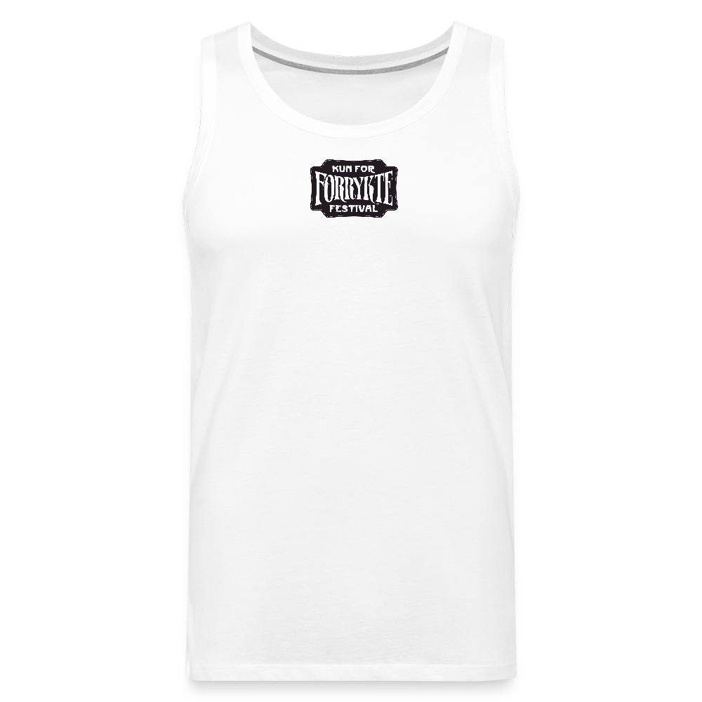 KFFF Logo Premium tanktop | Herre - hvid