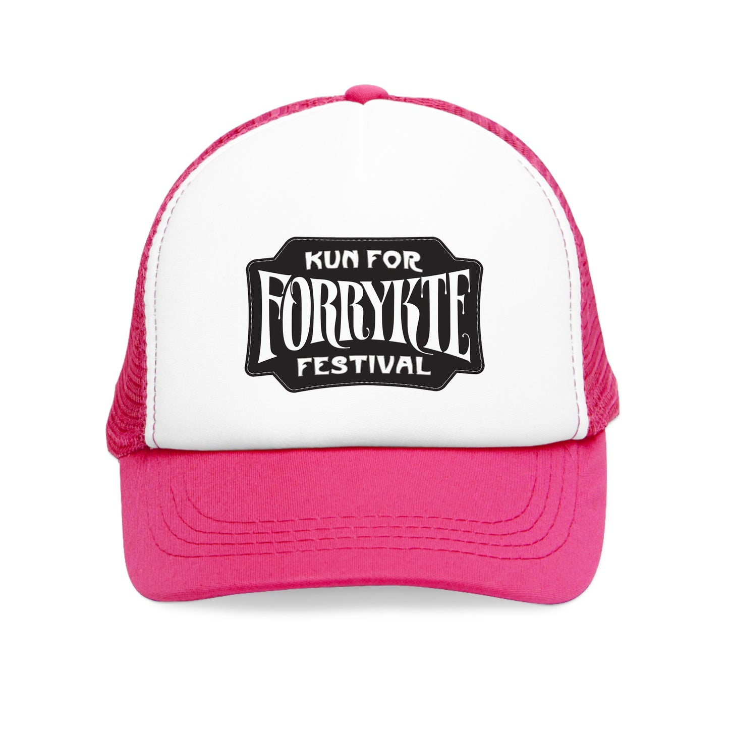 KFFF Logo Mesh Cap - Sort