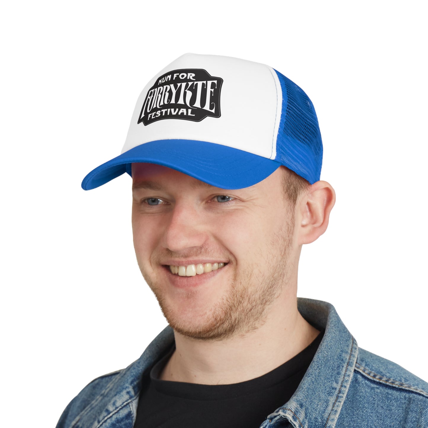 KFFF Logo Mesh Cap - Sort