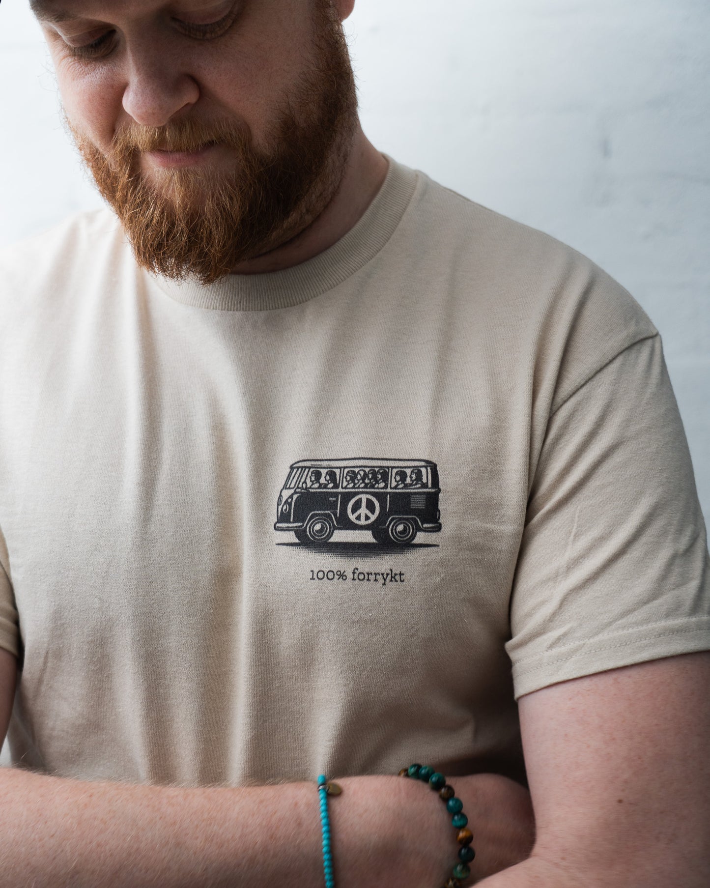 Medium - "modellen" er 185 cm høj og vejer ca. 84 kg. 